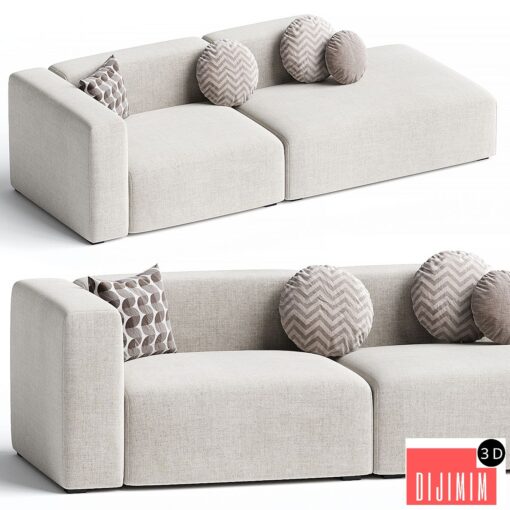 MAGS 2,5 SEATER COMBINATION 2 sofa By Hay