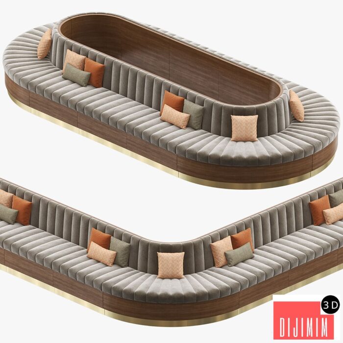 Modular Seating 001 - Custom - Görsel 1