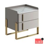 Light luxury bedside table