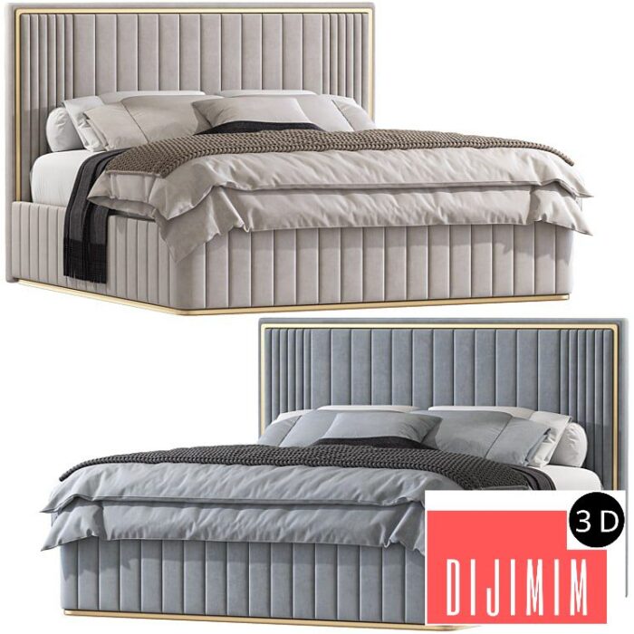 Double bed 160. - Görsel 1