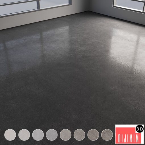 Self-leveling concrete floor No. 27