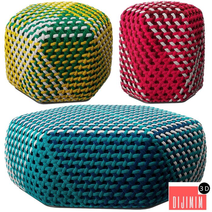 Tramae pouf by B&B Italia - Görsel 1