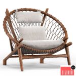 Dovetail Bison Occasional Chair