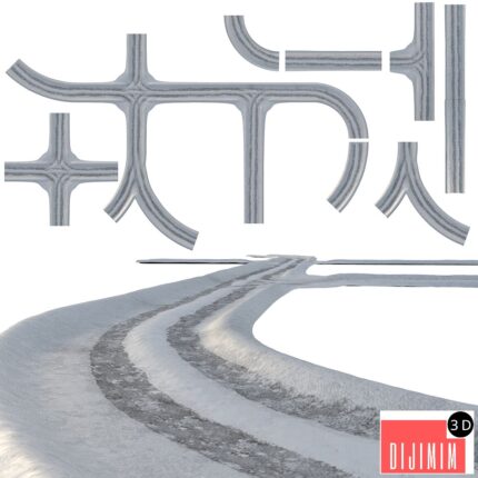 Snowy road