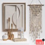Gold Macrame