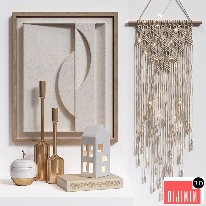 Gold Macrame - Görsel 1