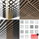 Collection of slatted ceilings Grilyato