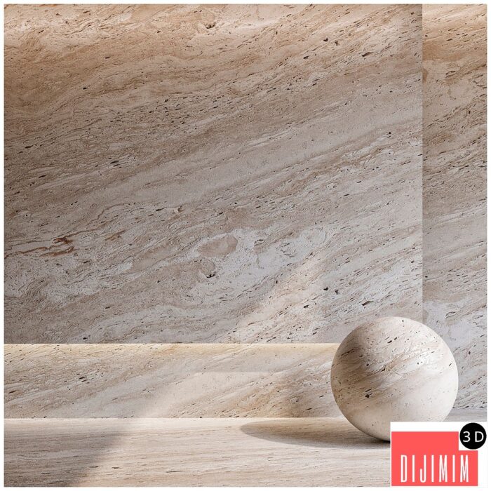 Santa Caterina Zena Travertine - Görsel 1