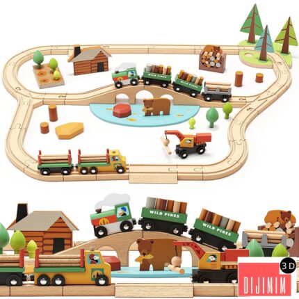 Tender Leaf Wild Pines Train Set Toy