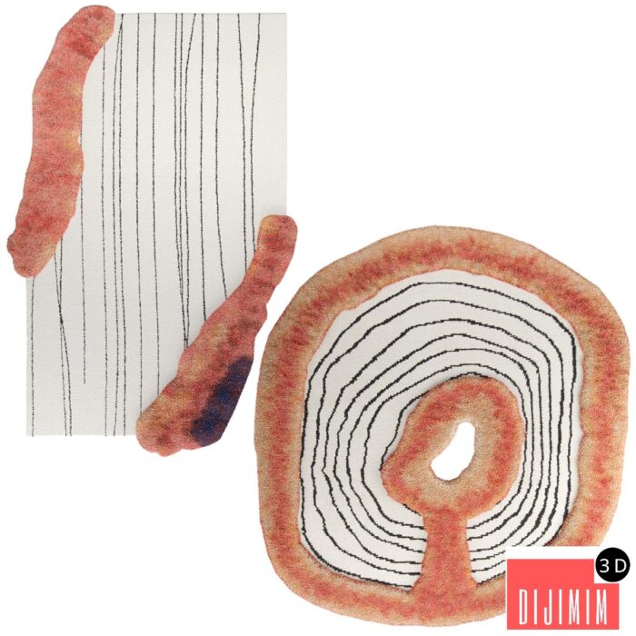 Carpets MEMORIAE & PULSE by CC-TAPIS - Görsel 1
