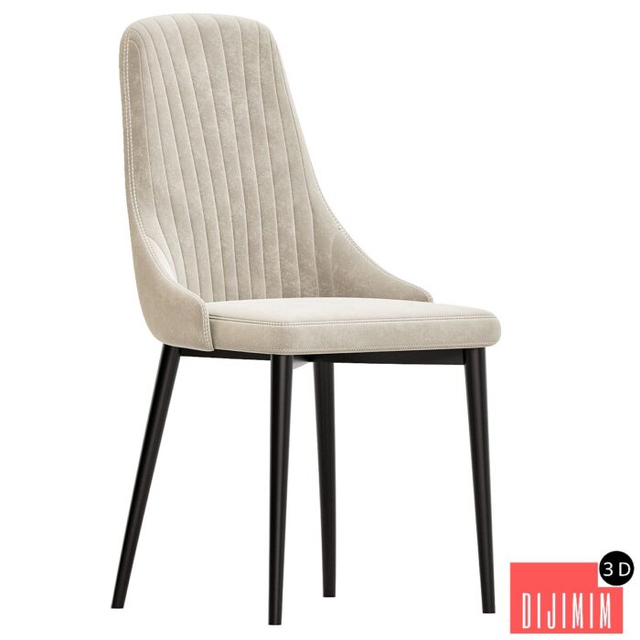 Kora beige CHAIR - Görsel 1