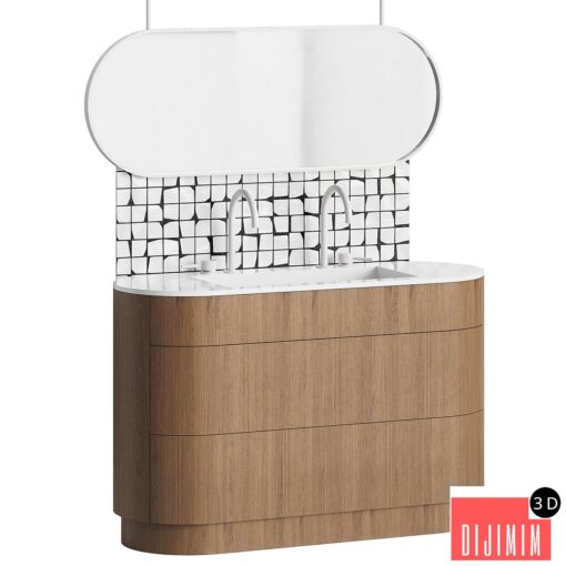 bathroom furniture japandi