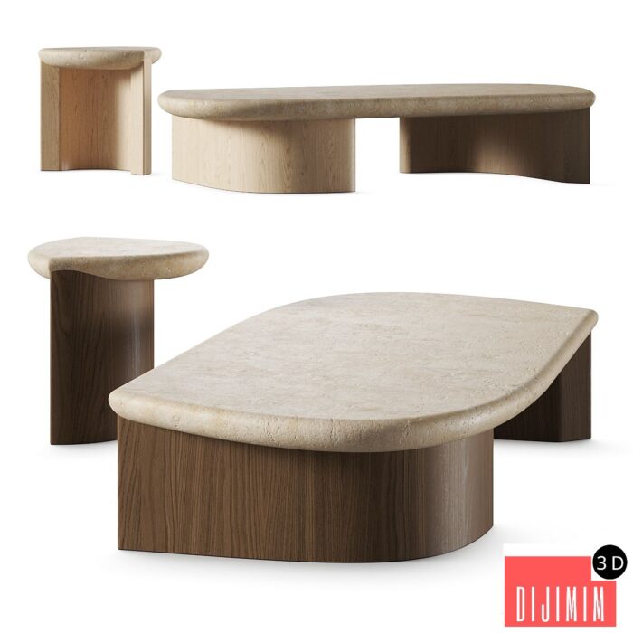 Collection Particulière Lady R Coffee Tables - Görsel 1