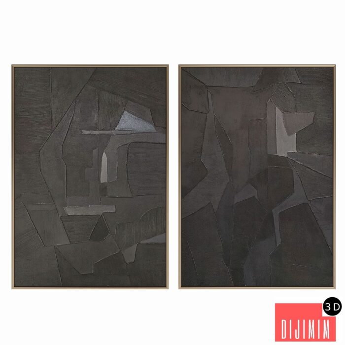 Minimalist Abstract Painting №4 - Görsel 1