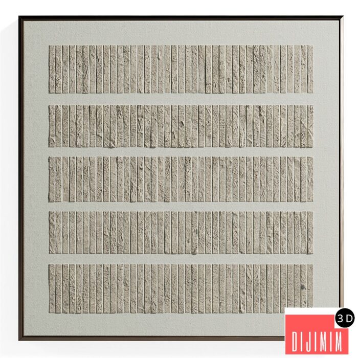Wabi-Sabi minimalist painting - Görsel 1