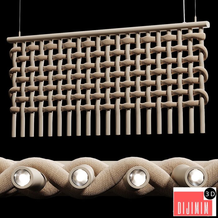 Flexxica - Blanket Acoustic Pendant Light - Görsel 1