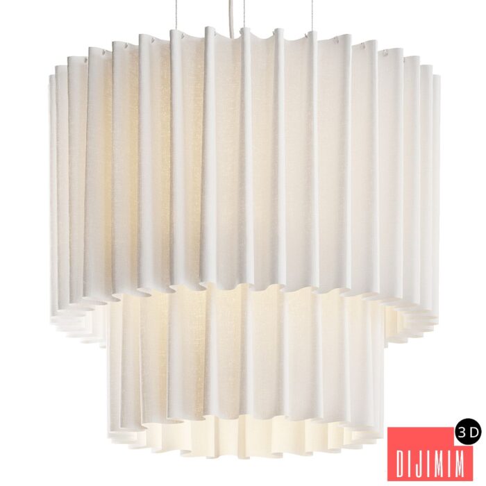 Pendant lamp axolight skirt - Görsel 1