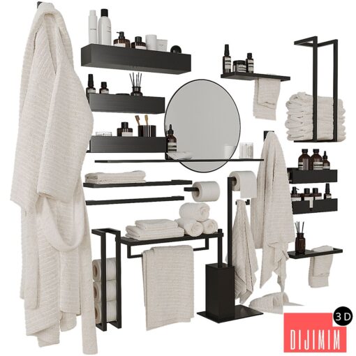 Decorative bathroom set 204