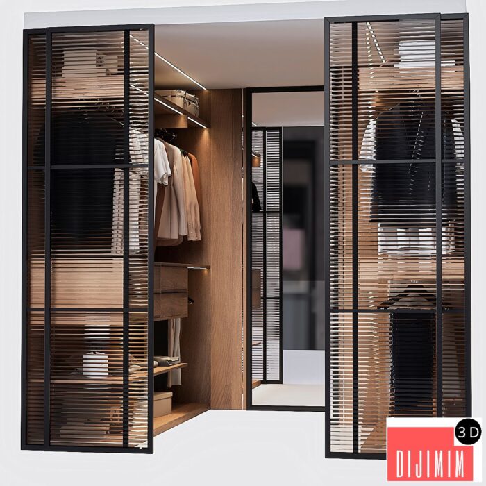 Wardrobe walk in - Görsel 1