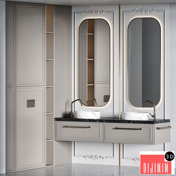 Bathroom Furniture 54 - Görsel 1