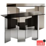 Tonelli Design METROPOLIS Rectangular console table