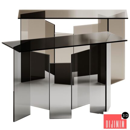 Tonelli Design METROPOLIS Rectangular console table