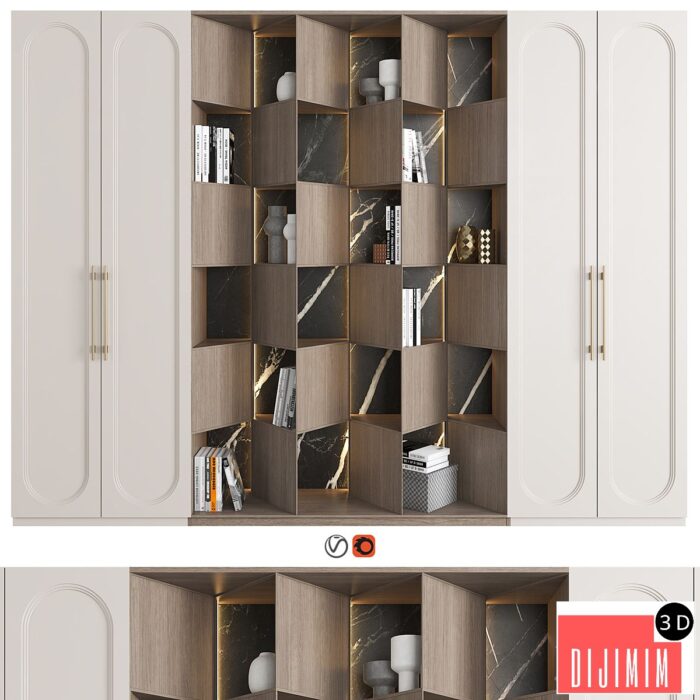 Furniture composition 102 - Görsel 1