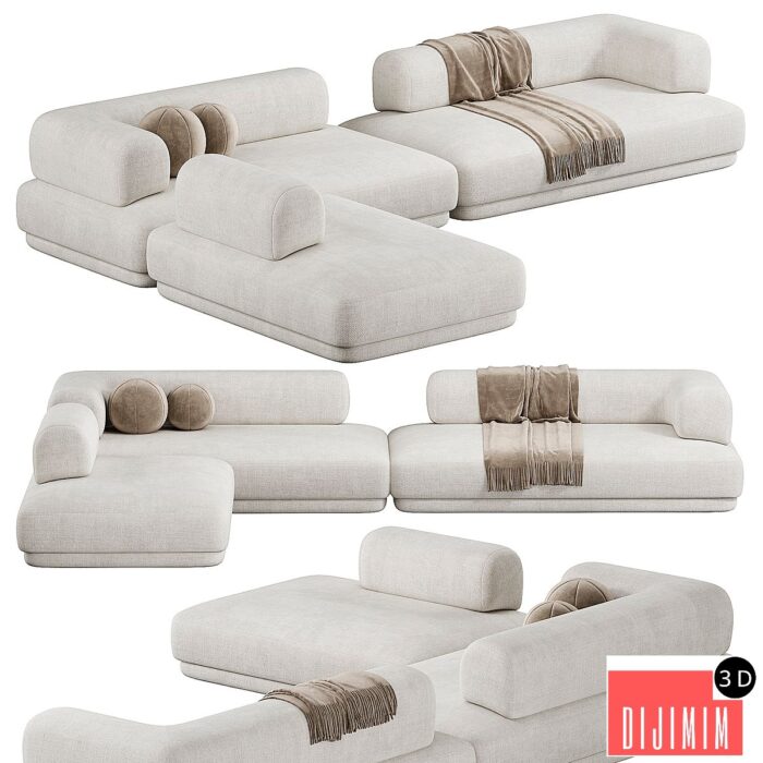 BUMPER Sectional Sofa - Görsel 1