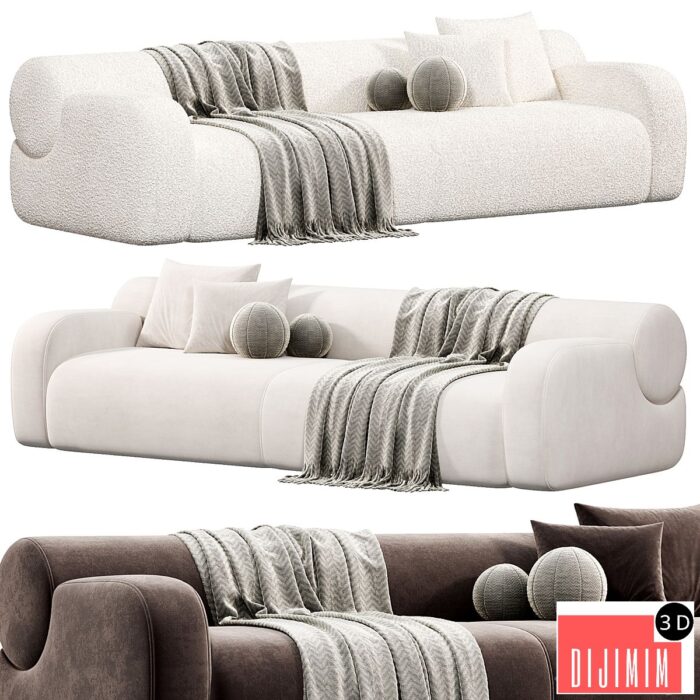 Oscar Sofa by Meridiani - Görsel 1