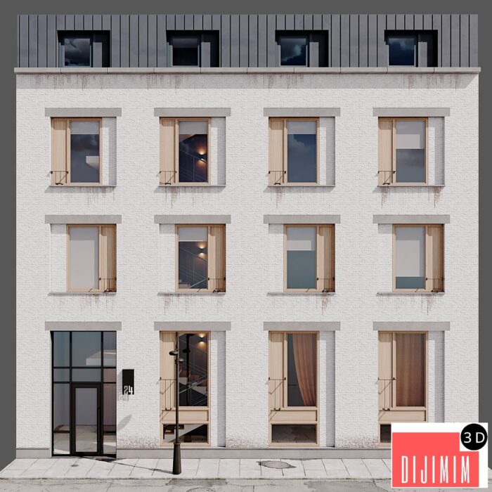 Building's facade - Görsel 1