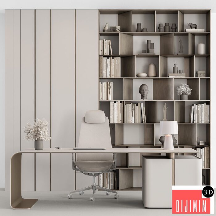 Boss Desk - Office Furniture 484 - Görsel 1