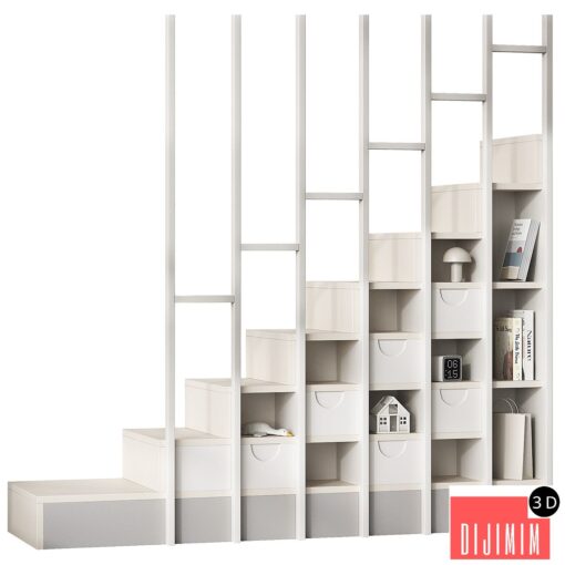 Wardrobe ladder for children's room