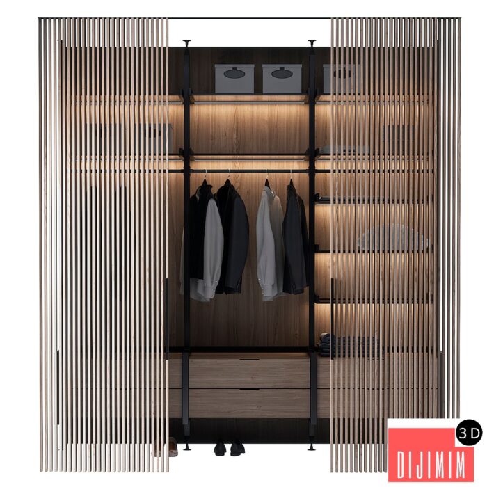 Built-in hallway ARMADIO DANDY - Görsel 1