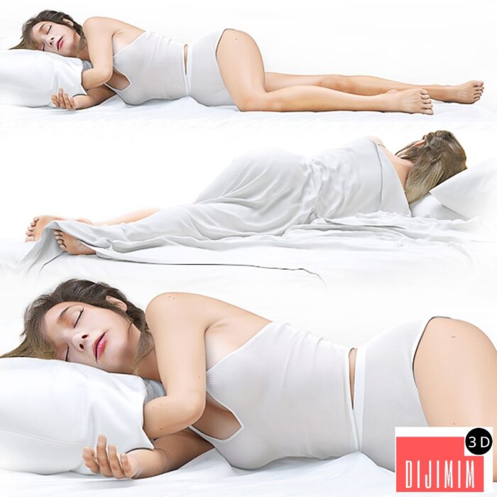 Sleeping girl - Görsel 1