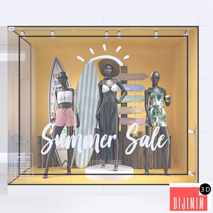 Womens Summer Storefront 004 - Görsel 1