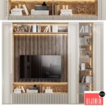 Neoclassical TV wall 016