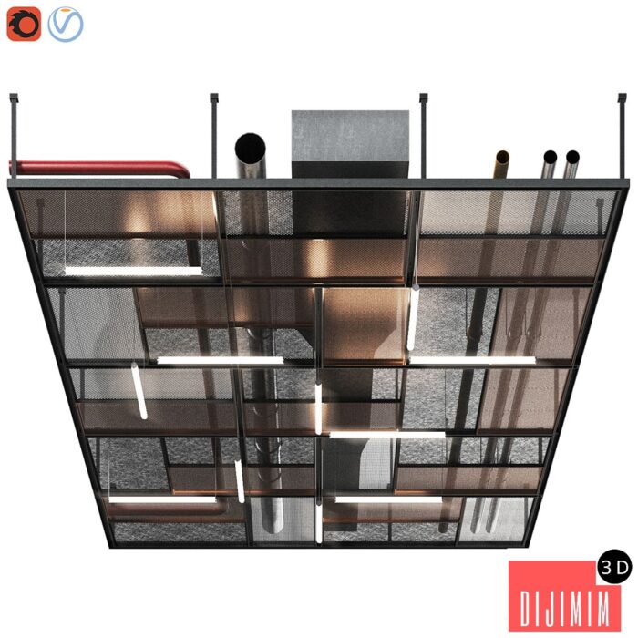 Industrial ceiling - Görsel 1