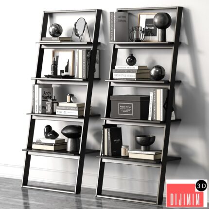 Rack BORDEAUX (black) by BoConcept