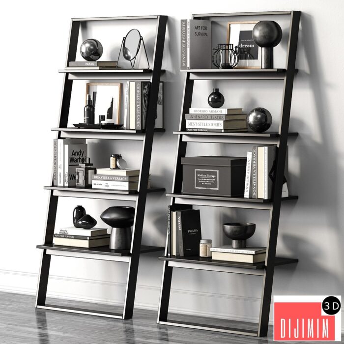 Rack BORDEAUX (black) by BoConcept - Görsel 1