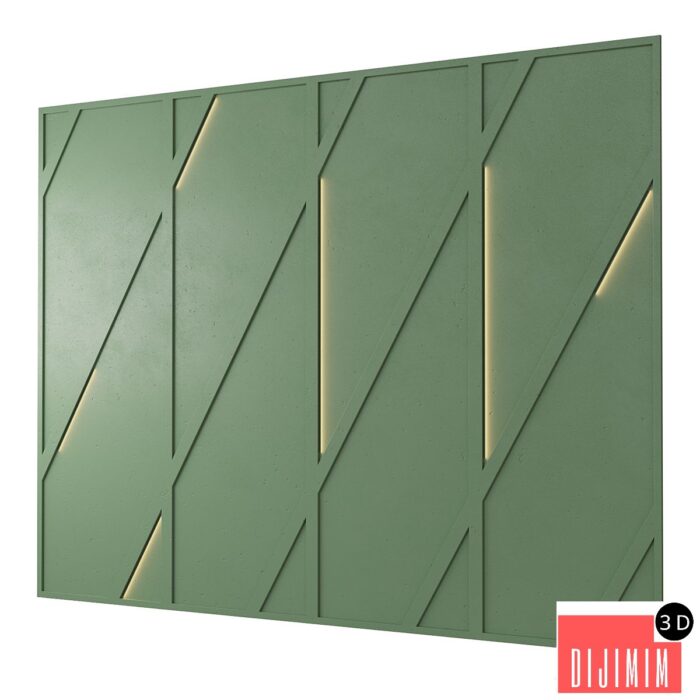 Wall panel. Decorative wall - Görsel 1