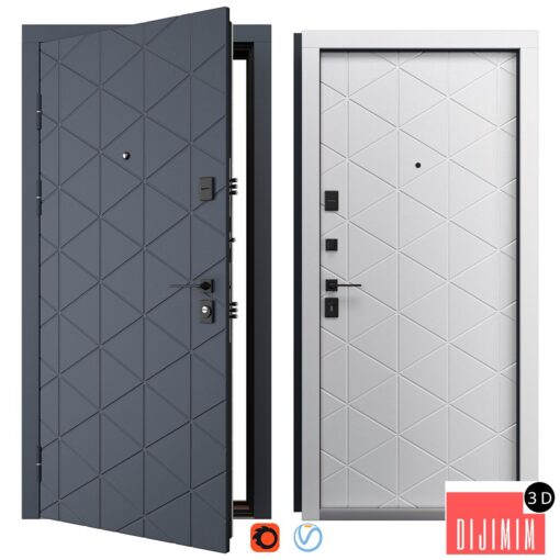 Entrance metal door Bacardi (QDoors)