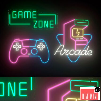 Light modules Set 158 Neon