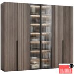 Modular cabinets in modern style 81