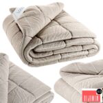 Folded Duvet with Label