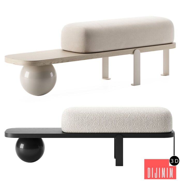 GOA | Bench by LE BERRE VEVAUD - Görsel 1
