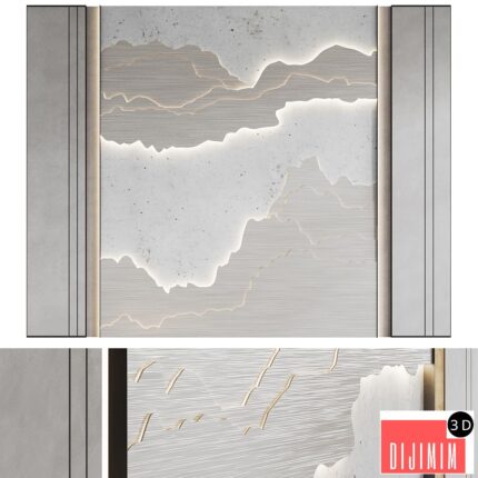 Decorative wall panel №7