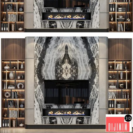 TV shelf 0558