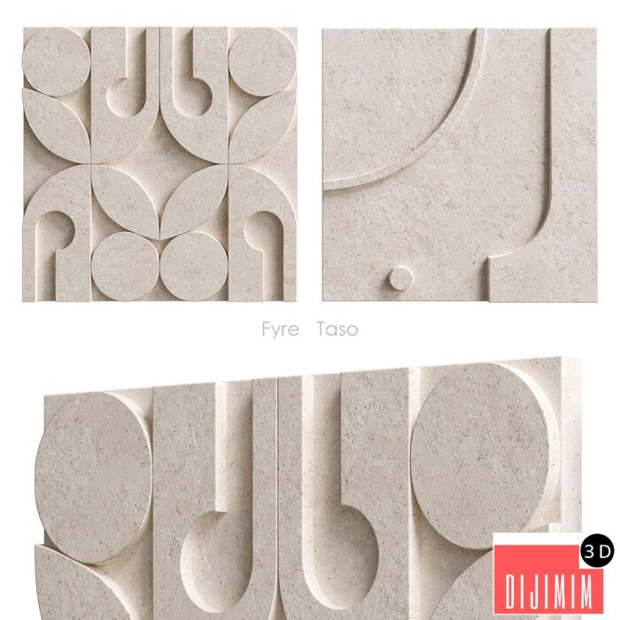 Fyre Taso Relief Crate&Barrel - Görsel 1