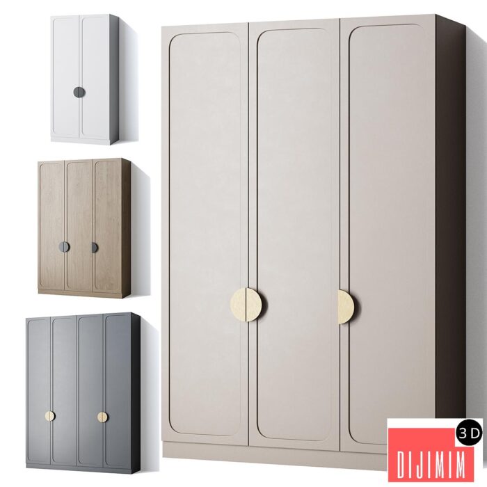 Wardrobe modern 04 - Görsel 1