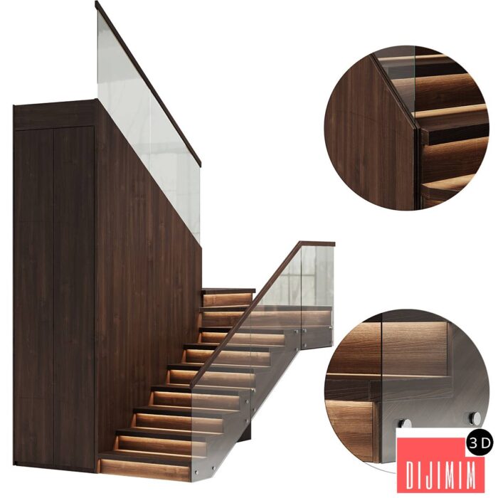 Modern stairs 2 - Görsel 1